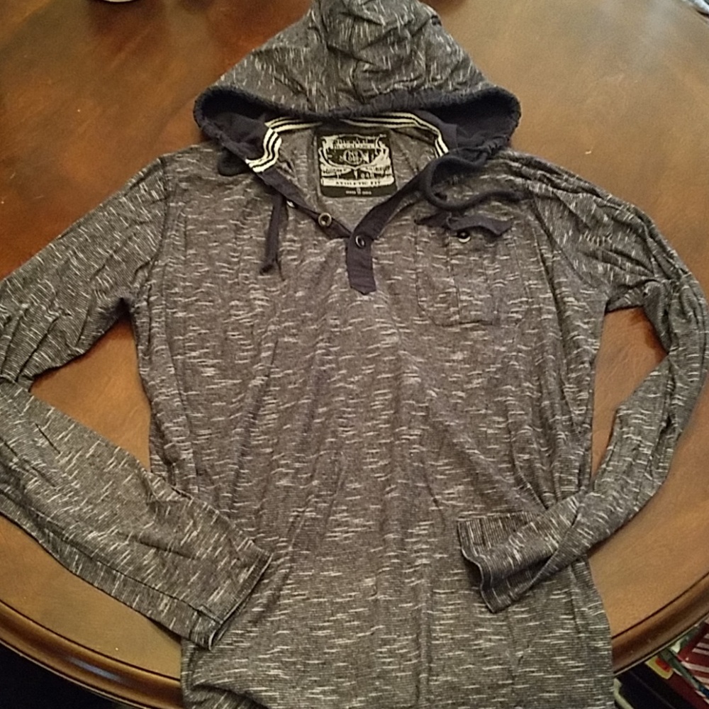 Buckle Black long sleeve shirt